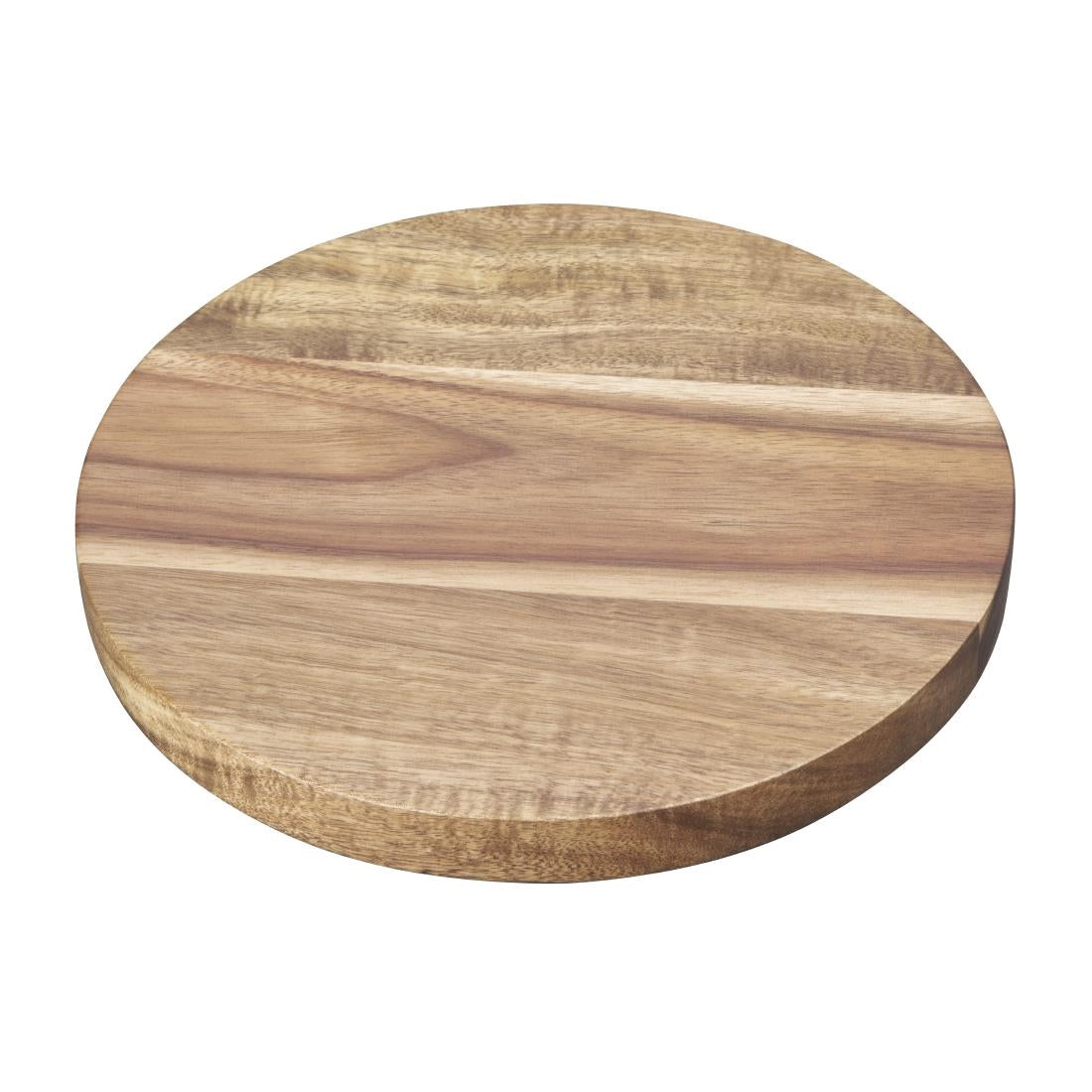 Olympia Acacia Round Plates 200(D)mm (Dimensions: 200(D)x20(H)mm) • PAS-FT611