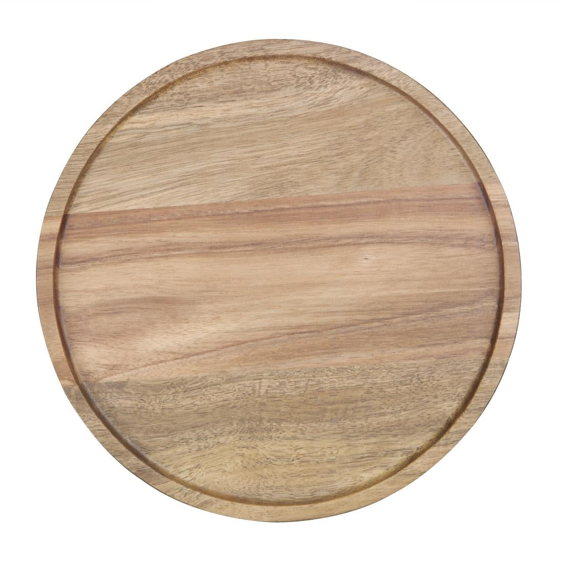 Olympia Acacia Round Plates 200(D)mm (Dimensions: 200(D)x20(H)mm) • PAS-FT611