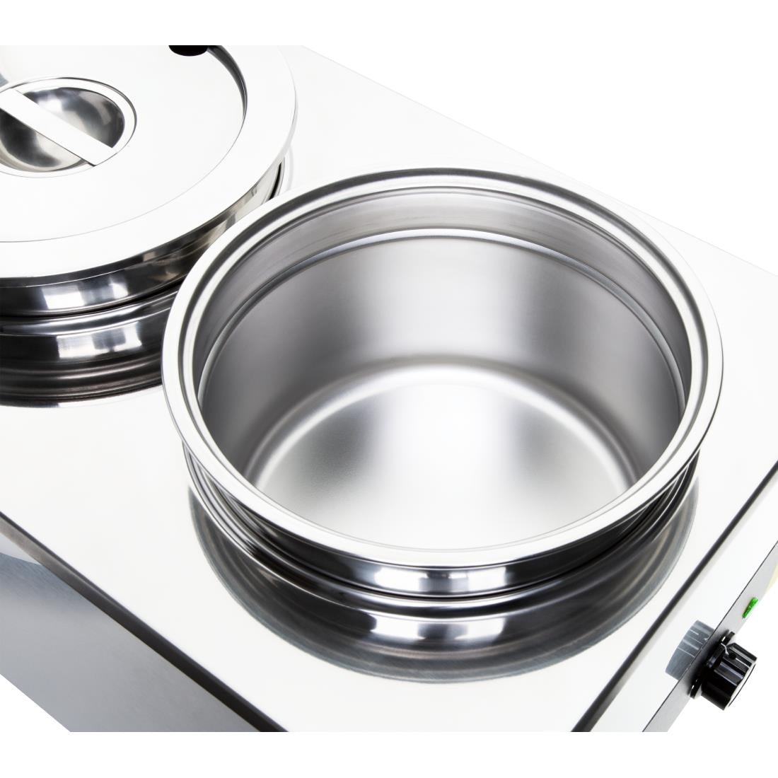 Apuro Bain Marie with Round Pots • PAS-FT695-A