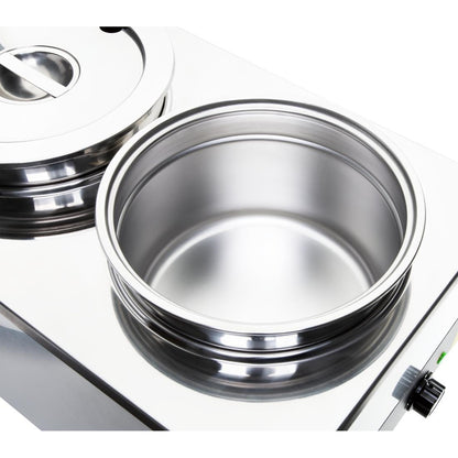 Apuro Bain Marie with Round Pots • PAS-FT695-A