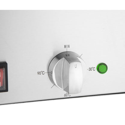 Apuro Bain Marie with Round Pots • PAS-FT695-A