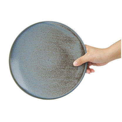 Olympia Ember Blue Coupe Plate - 230mm 9" (Box 6) • PAS-FU171