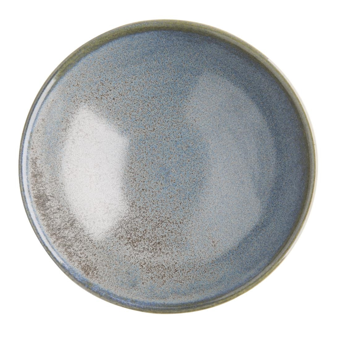 Olympia Ember Blue Coupe Bowl - 152x48mm 6" (6 Pack) (152(Ø)x 48(H)mm | Pack Quantity: 6) • PAS-FU173