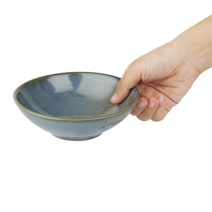 Olympia Ember Blue Coupe Bowl - 152x48mm 6" (6 Pack) (152(Ø)x 48(H)mm | Pack Quantity: 6) • PAS-FU173
