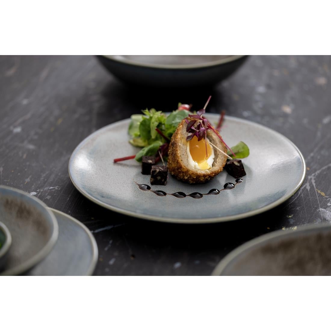 Olympia Ember Blue Coupe Bowl - 200x65mm 8" (Box 4) • PAS-FU175