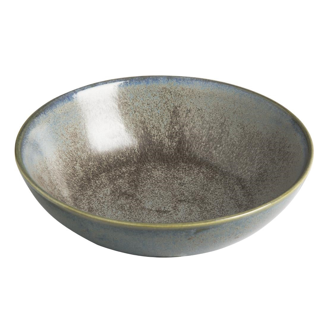 Olympia Ember Blue Coupe Bowl - 200x65mm 8" (Box 4) • PAS-FU175