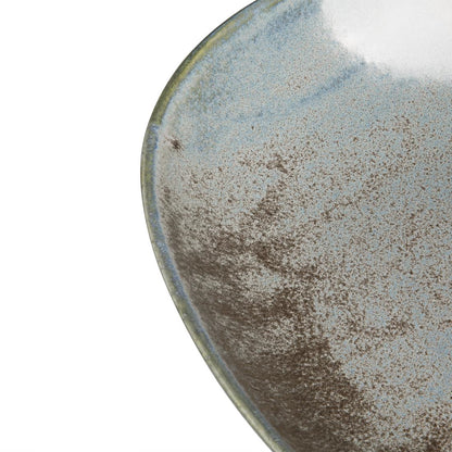 Olympia Ember Blue Triangle Bowl - 245x220mm 9.5" (Box 4) • PAS-FU181