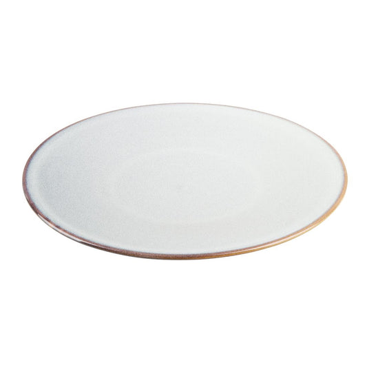Olympia Drift Grey Plain Coupe Plate - 276mm 11" (4 Pack) (280(Ø)x30(H)mm | Pack Quantity: 4) • PAS-FU187