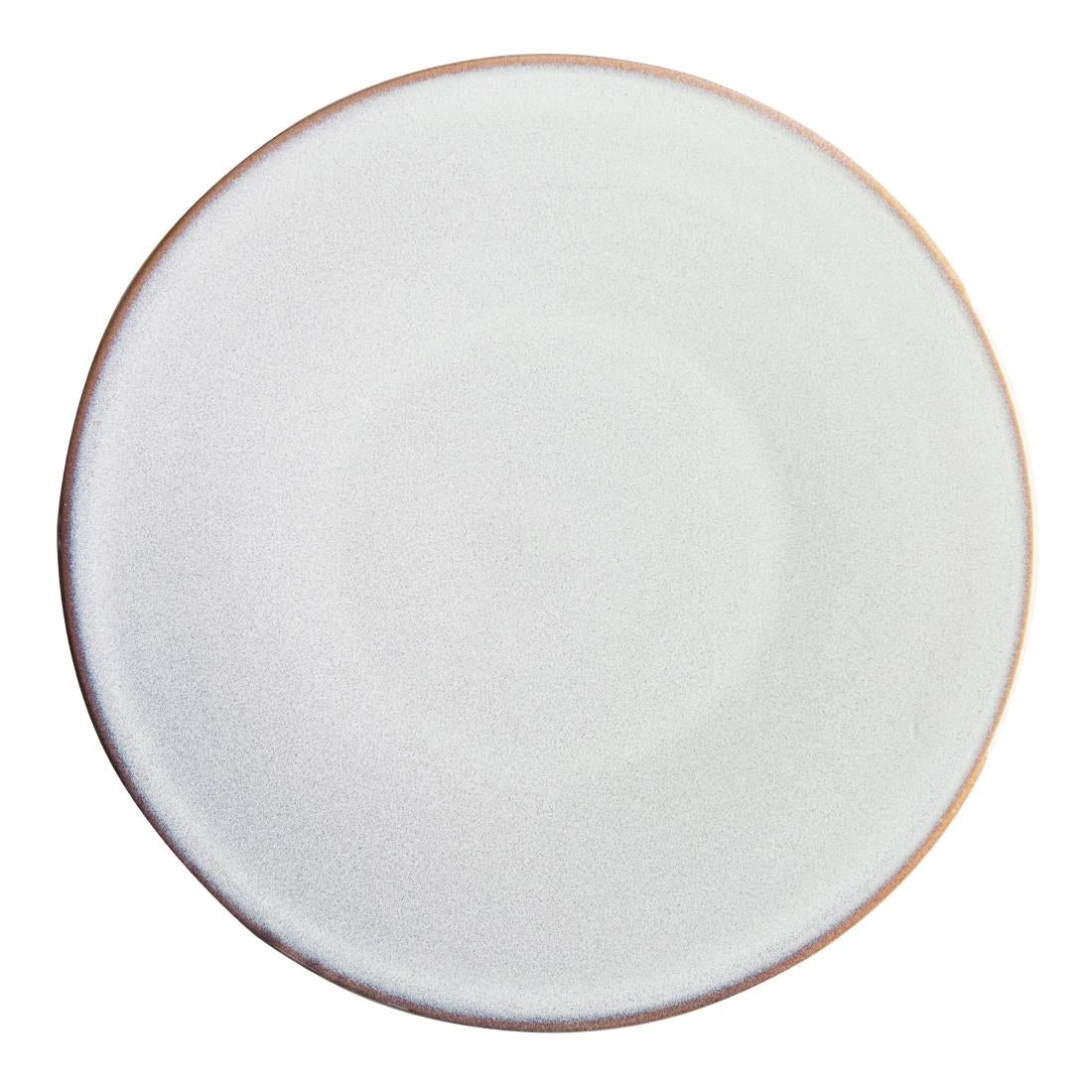 Olympia Drift Grey Plain Coupe Plate - 276mm 11" (Box 4) • PAS-FU187