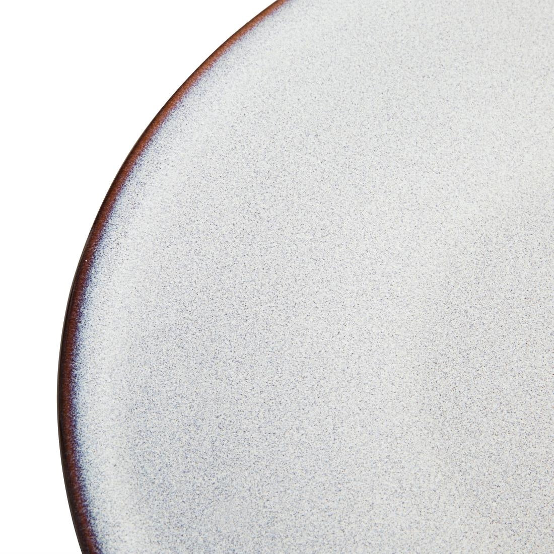 Olympia Drift Grey Plain Coupe Plate - 276mm 11" (Box 4) • PAS-FU187