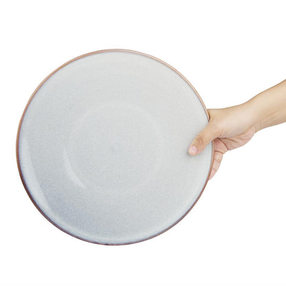 Olympia Drift Grey Plain Coupe Plate - 276mm 11" (Box 4) • PAS-FU187