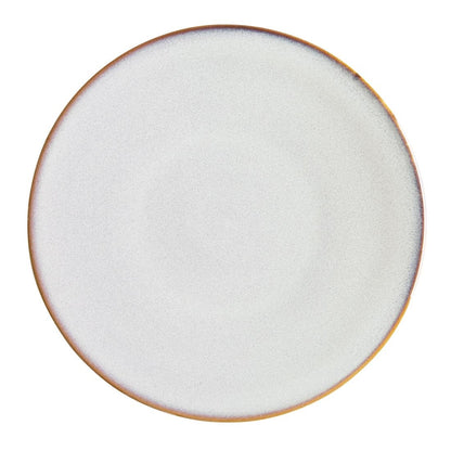 Olympia Drift Grey Plain Coupe Plate - 230mm 9" (Box 6) • PAS-FU188