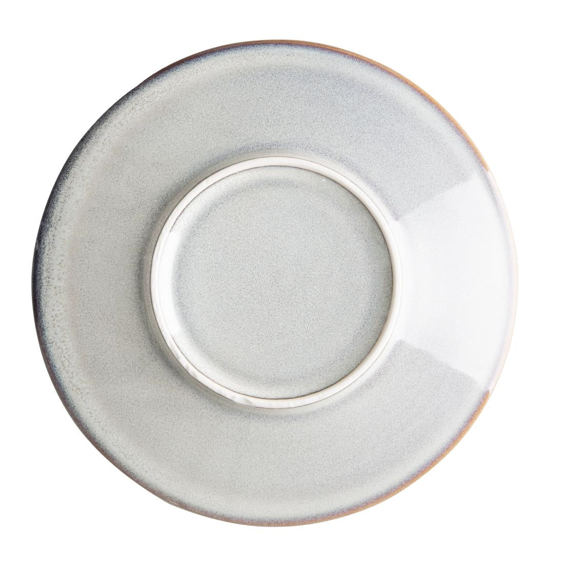Olympia Drift Grey Plain Coupe Plate - 230mm 9" (Box 6) • PAS-FU188
