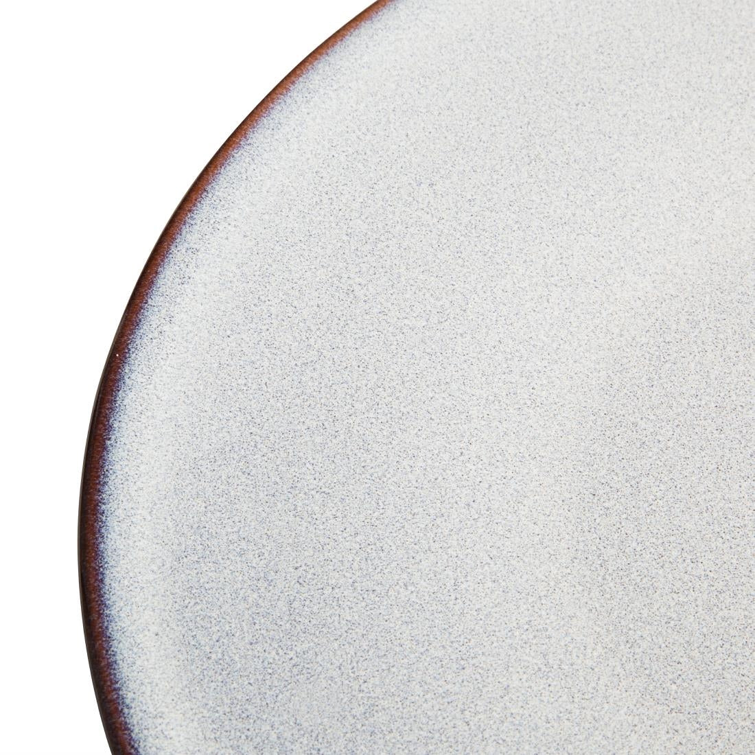 Olympia Drift Grey Plain Coupe Plate - 230mm 9" (Box 6) • PAS-FU188
