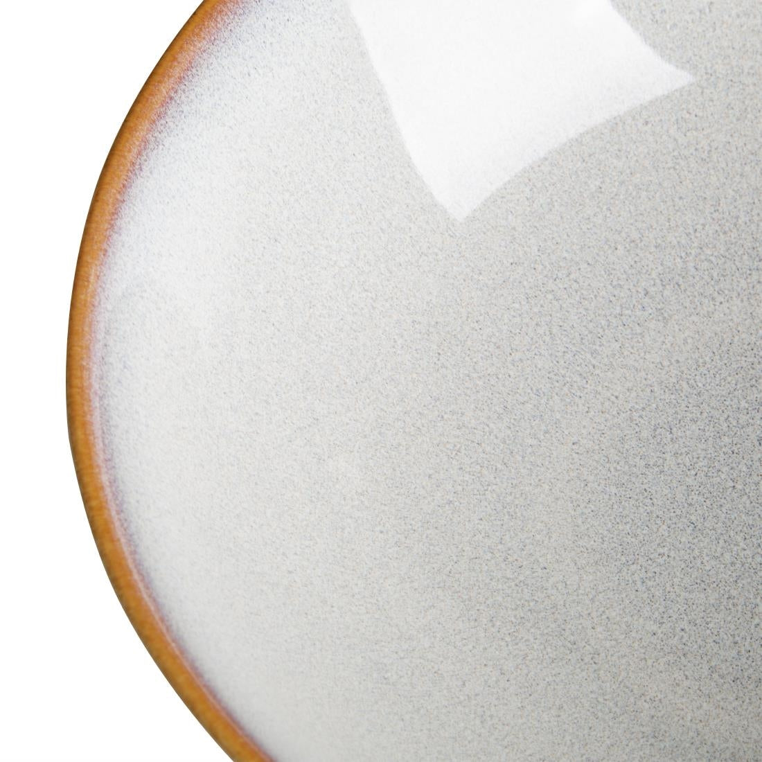 Olympia Drift Grey Plain Coupe Bowl - 205x65mm 8" (4 Pack) (205(Ø)x65(H)mm | Pack Quantity: 4) • PAS-FU191