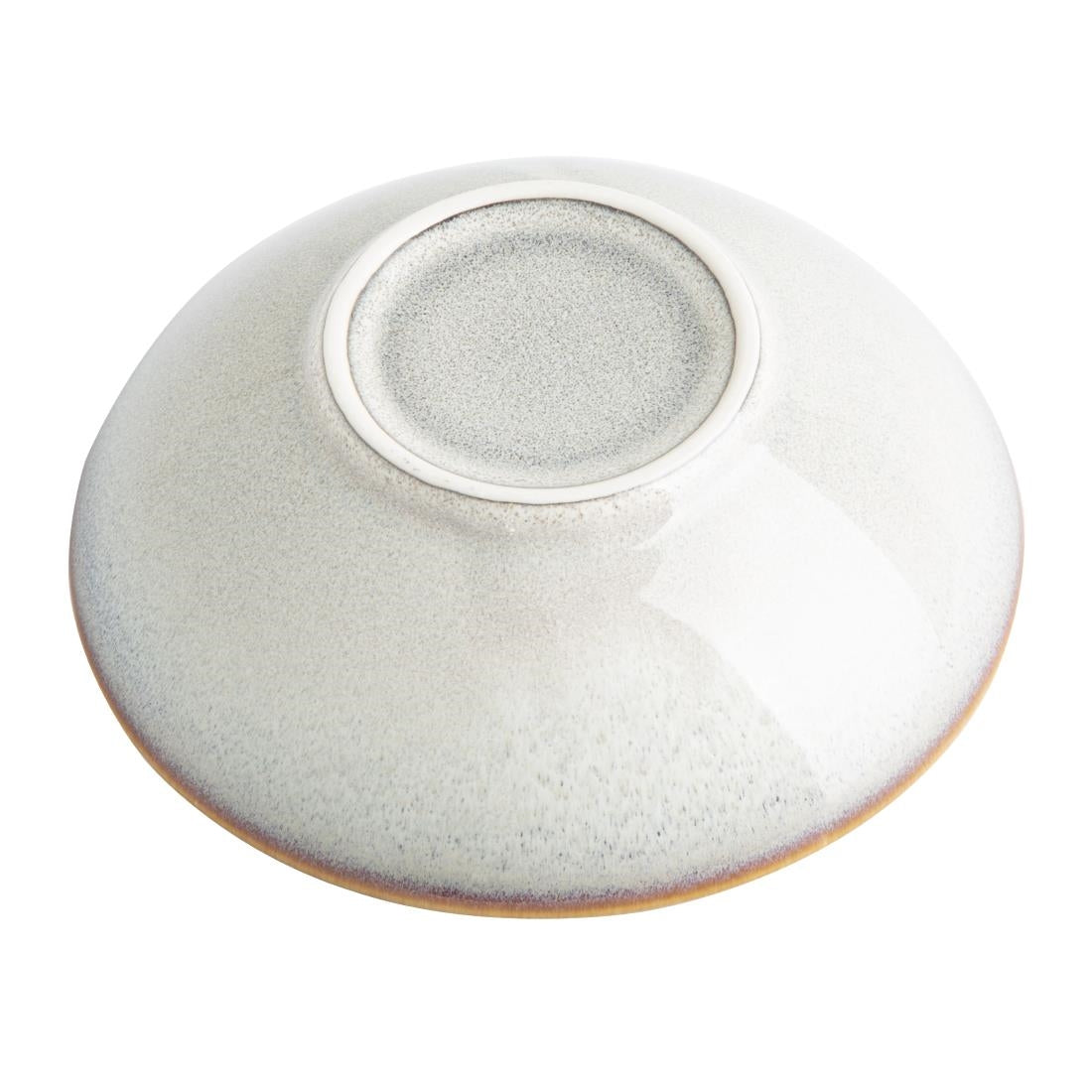 Olympia Drift Grey Plain Coupe Bowl - 155x48mm 6" (6 Pack) (155(Ø)x47(H)mm | Pack Quantity: 6) • PAS-FU192
