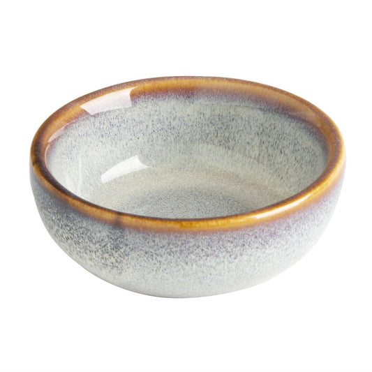 Olympia Drift Grey Plain Dipping Dishes 78mm (8 Pack) (Pack of 8) • PAS-FU193