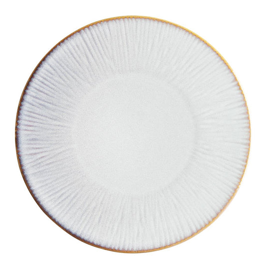 Olympia Drift Grey Embossed Coupe Plates 280mm (4 Pack) (Pack of 4) • PAS-FU194