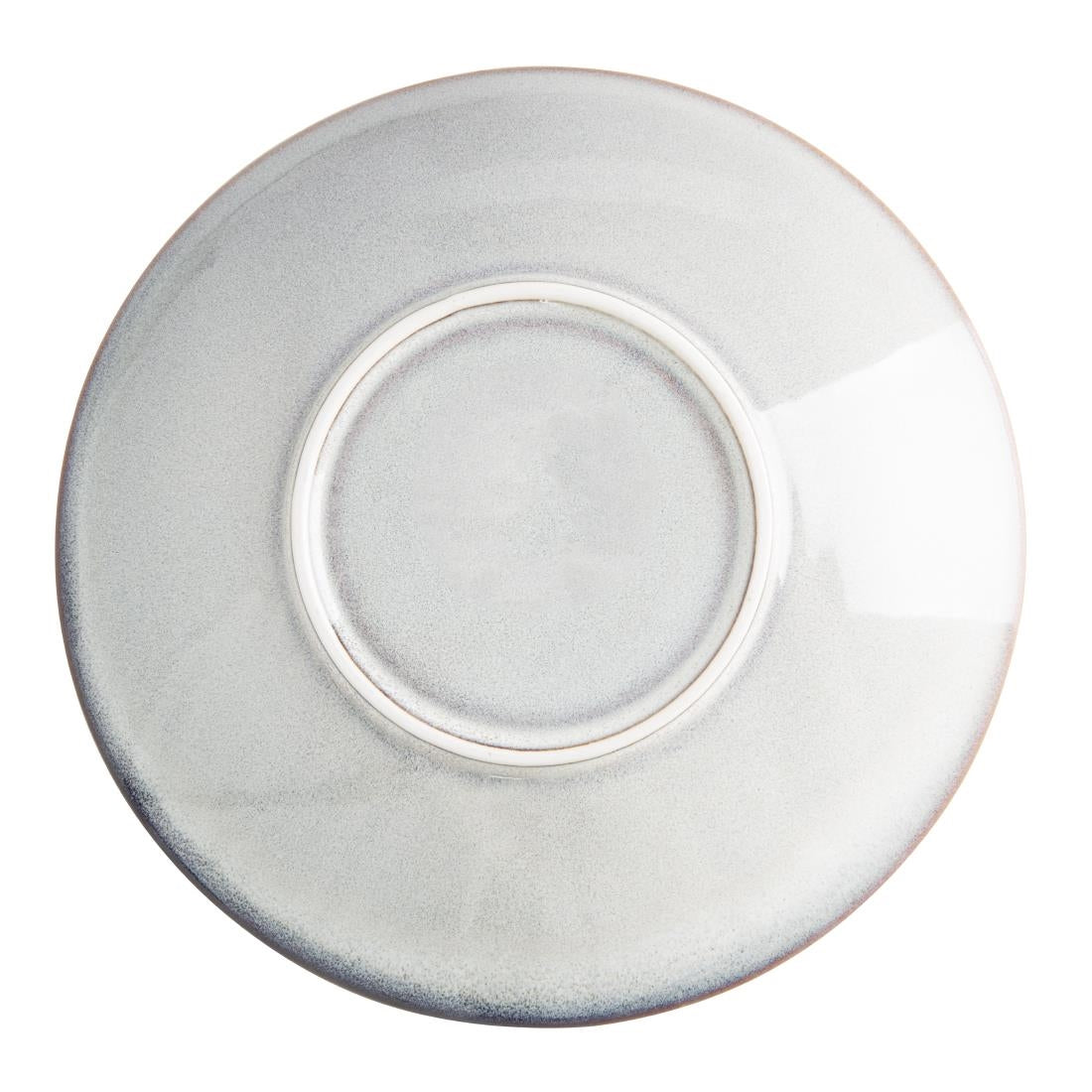 Olympia Drift Grey Embossed Coupe Low Bowls 260mm (4 Pack) (Pack of 4) • PAS-FU197