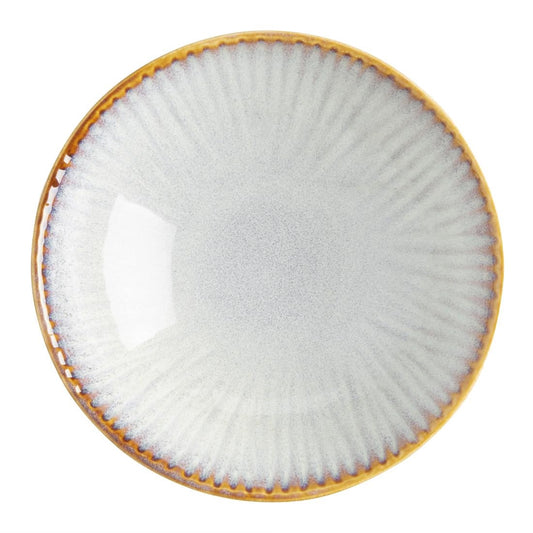 Olympia Drift Grey Embossed Coupe Bowl - 155x48mm 6" (6 Pack) (155(Ø)x47(H)mm | Pack Quantity: 6) • PAS-FU199