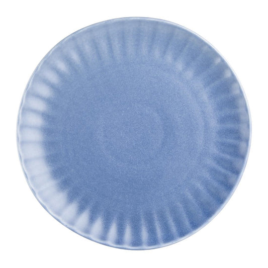 Olympia Corallite Blue Plate - 280mm 11" (6 Pack) (280(Ø)mm | Pack Quantity: 6) • PAS-FU200