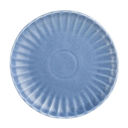 Olympia Corallite Blue Plate - 205mm 8" (6 Pack) (205(Ø)mm | Pack Quantity: 6) • PAS-FU201