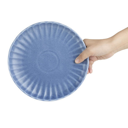 Olympia Corallite Blue Plate - 205mm 8" (6 Pack) (205(Ø)mm | Pack Quantity: 6) • PAS-FU201