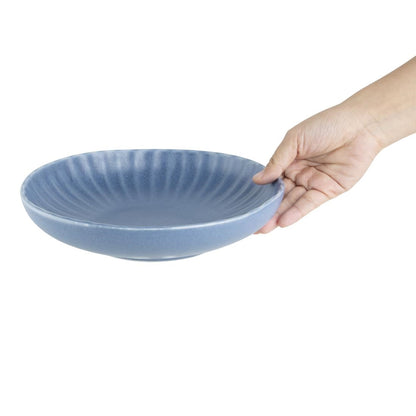 Olympia Corallite Blue Coupe Bowl - 220x50mm (6 Pack) (220(Ø)x50(H)mm | Pack Quantity: 6) • PAS-FU203