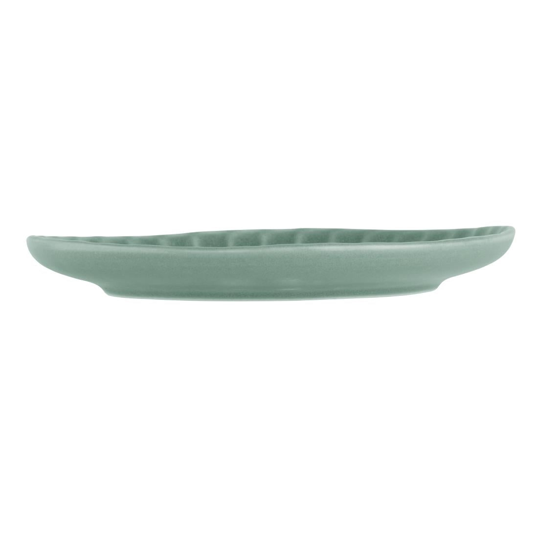 Olympia Corallite Green Plate - 280mm 11" (6 Pack) (280(Ø)mm | Pack Quantity: 6) • PAS-FU206