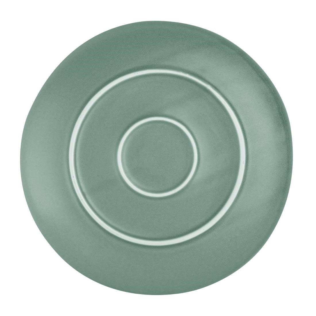 Olympia Corallite Green Plate - 280mm 11" (6 Pack) (280(Ø)mm | Pack Quantity: 6) • PAS-FU206