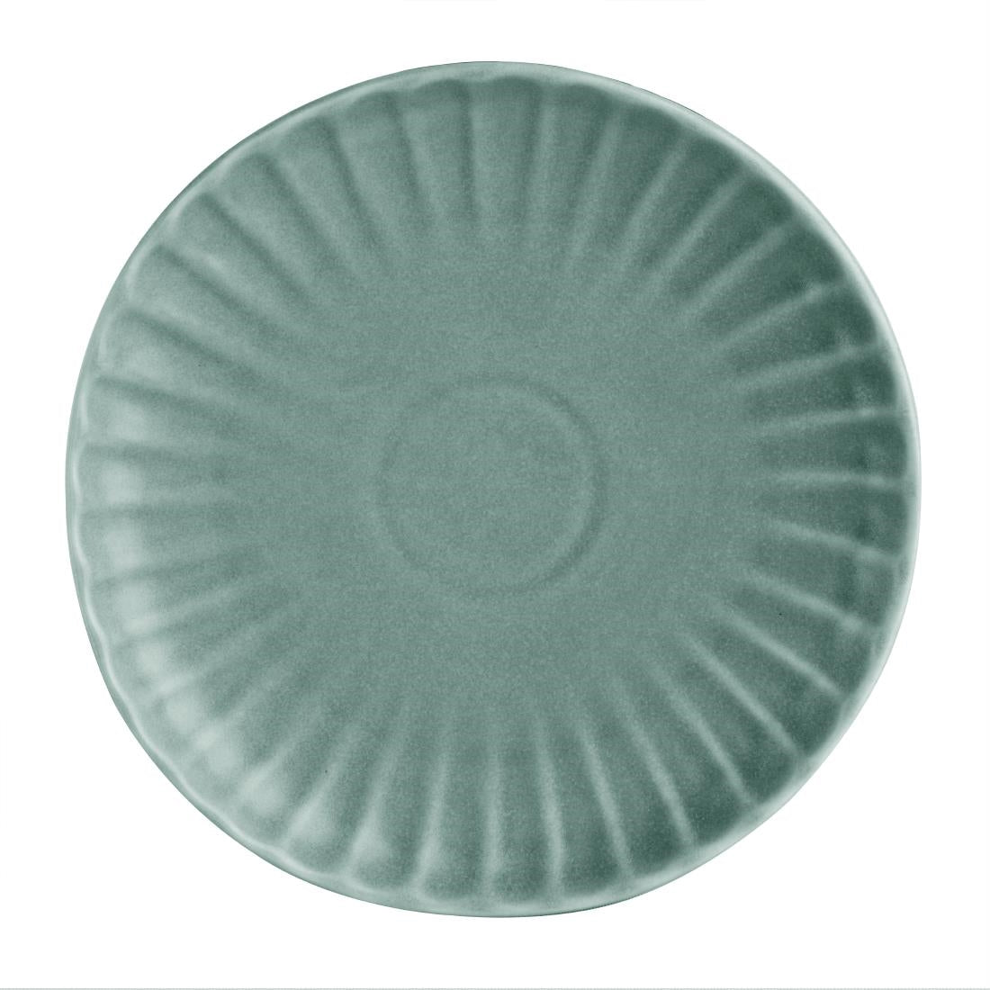 Olympia Corallite Green Plate - 205mm 8" (6 Pack) (205(Ø)mm | Pack Quantity: 6) • PAS-FU207