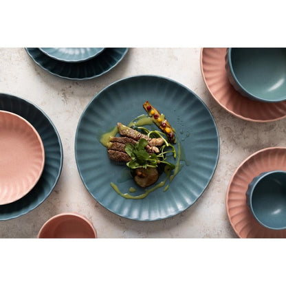 Olympia Corallite Green Plate - 280mm 11" (6 Pack) (280(Ø)mm | Pack Quantity: 6) • PAS-FU206