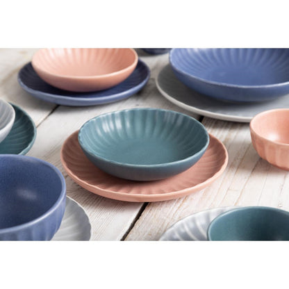 Olympia Corallite Peach Plate - 205mm 8" (6 Pack) (205(Ø)mm | Pack Quantity: 6) • PAS-FU213