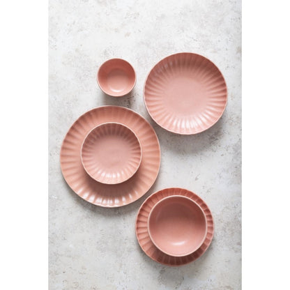 Olympia Corallite Peach Plate - 280mm 11" (Box 6) • PAS-FU212