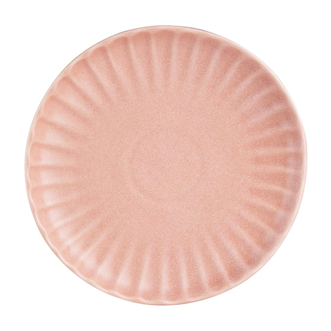 Olympia Corallite Peach Plate - 205mm 8" (6 Pack) (205(Ø)mm | Pack Quantity: 6) • PAS-FU213
