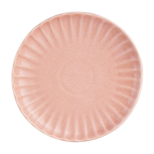 Olympia Corallite Peach Plate - 205mm 8" (6 Pack) (205(Ø)mm | Pack Quantity: 6) • PAS-FU213