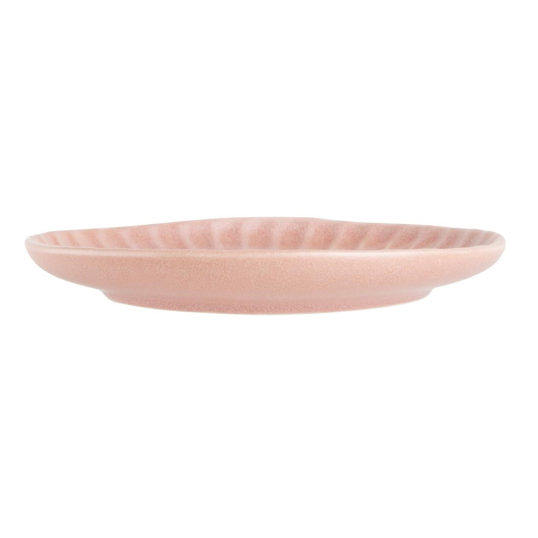 Olympia Corallite Peach Plate - 205mm 8" (6 Pack) (205(Ø)mm | Pack Quantity: 6) • PAS-FU213