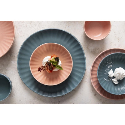 Olympia Corallite Peach Deep Bowl - 150x65mm (6 Pack) (150(Ø)x65(H)mm | Pack Quantity: 6) • PAS-FU214