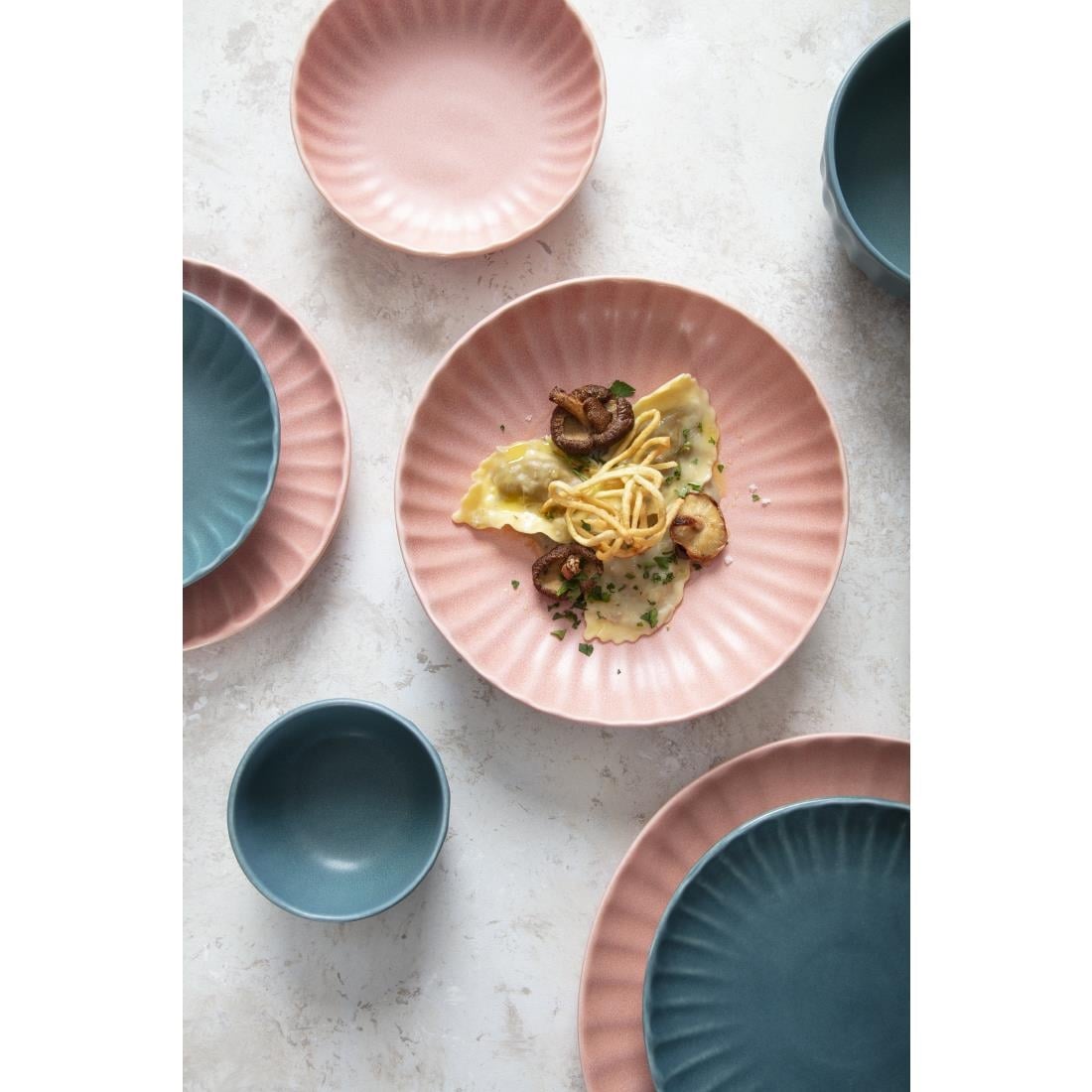 Olympia Corallite Peach Coupe Bowl - 220x50mm (Box 6) • PAS-FU215