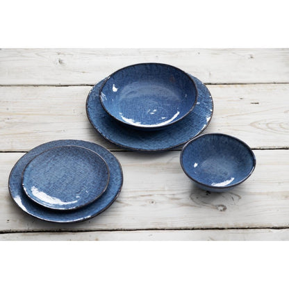 Olympia Denim Blue Coupe Bowl - 160x60mm 6" (6 Pack) (160(Ø)x59(H)mm | Pack Quantity: 6) • PAS-FU224