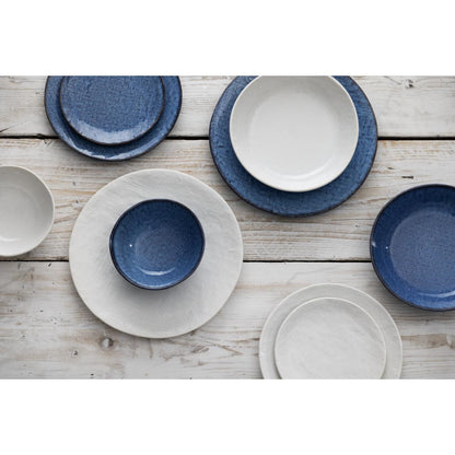 Olympia Denim Blue Coupe Plate - 180mm 7" (6 Pack) (180(Ø)x19(H)mm | Pack Quantity: 6) • PAS-FU220