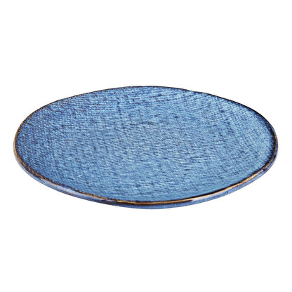 Olympia Denim Blue Coupe Plate - 180mm 7" (6 Pack) (180(Ø)x19(H)mm | Pack Quantity: 6) • PAS-FU220