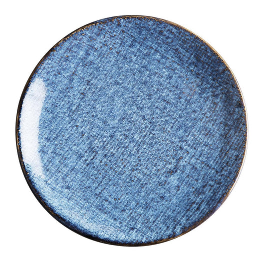 Olympia Denim Blue Coupe Plate - 180mm 7" (6 Pack) (180(Ø)x19(H)mm | Pack Quantity: 6) • PAS-FU220