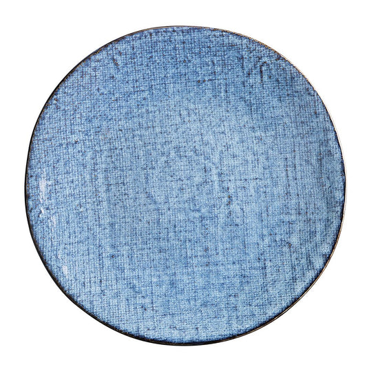Olympia Denim Blue Coupe Plate - 285mm 11" (4 Pack) (285(Ø)x30(H)mm | Pack Quantity: 4) • PAS-FU222
