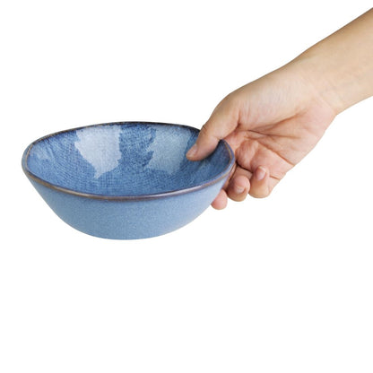 Olympia Denim Blue Coupe Bowl - 160x60mm 6" (6 Pack) (160(Ø)x59(H)mm | Pack Quantity: 6) • PAS-FU224