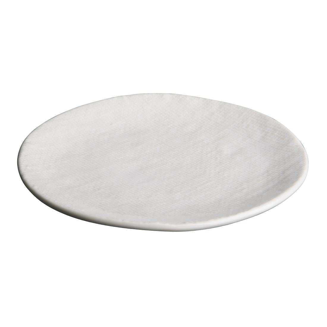 Olympia Denim White Coupe Plate - 180mm 7" (Box 6) • PAS-FU225