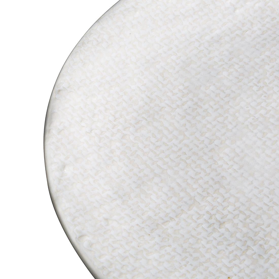 Olympia Denim White Coupe Plate - 180mm 7" (Box 6) • PAS-FU225