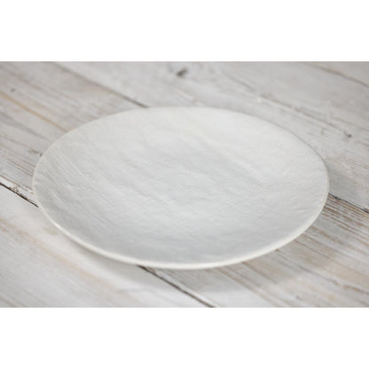 Olympia Denim White Coupe Plate - 230mm 9" (Box 6) • PAS-FU226