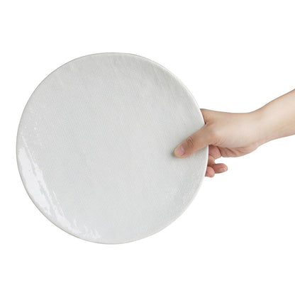 Olympia Denim White Coupe Plate - 230mm 9" (Box 6) • PAS-FU226