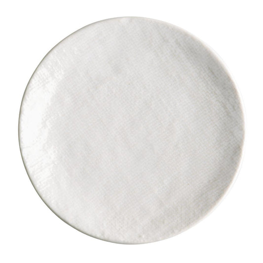 Olympia Denim White Coupe Plate - 285mm 11" (4 Pack) (285(Ø)x30(H)mm | Pack Quantity: 4) • PAS-FU227